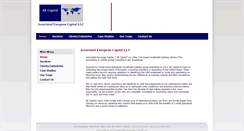 Desktop Screenshot of aecapital.com